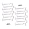 Tee-Zed Products Dreambaby White Plastic Safety Latch 14 pk L1412 - alternate 2
